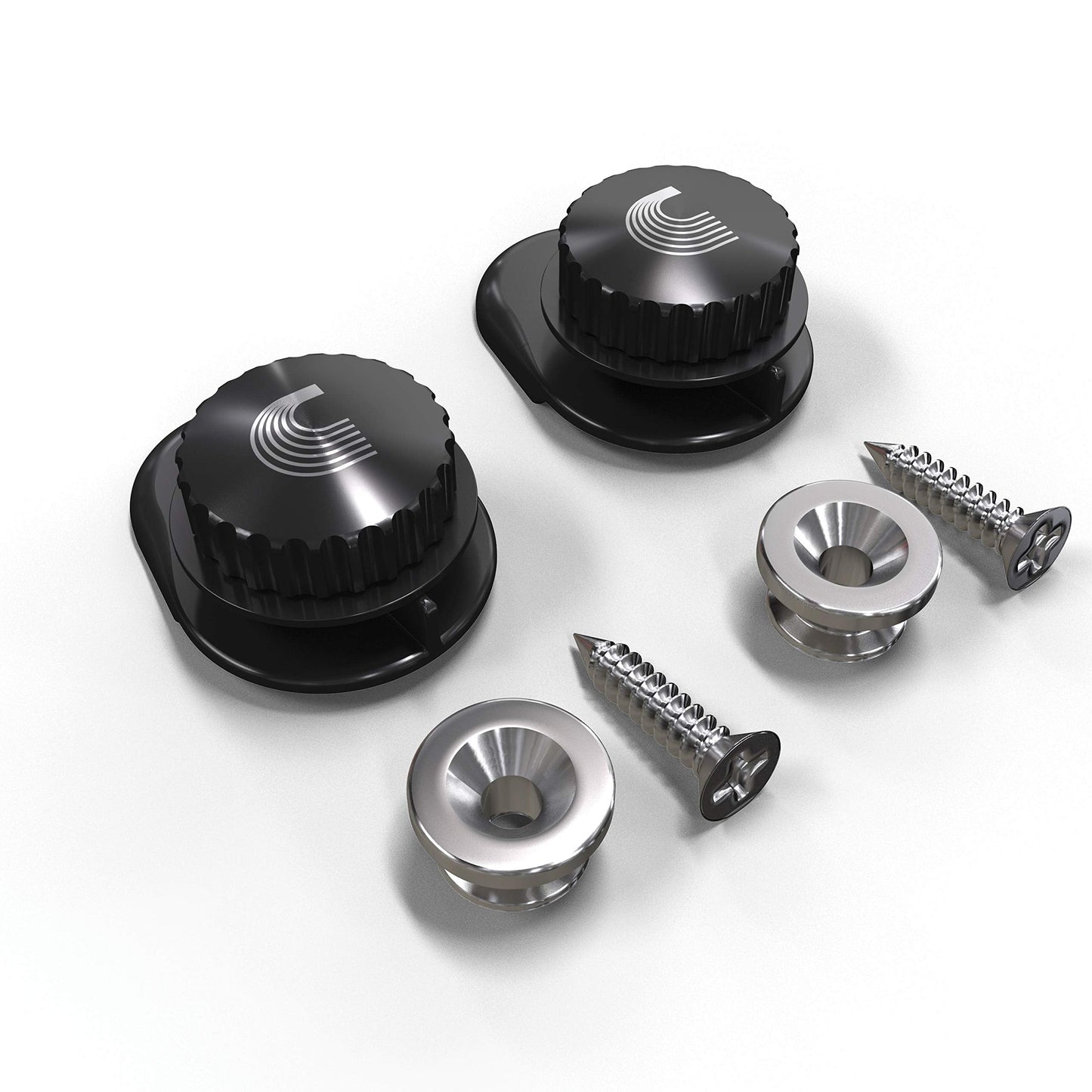 DAddario Accessories Universal Strap Lock System, Nickel