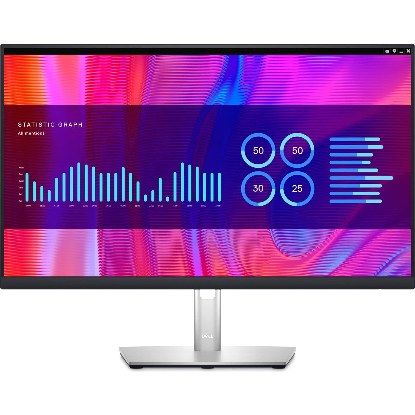 Dell P2423De 23.8 Qhd Wled Lcd Monitor - 16:9 - Black, Silver