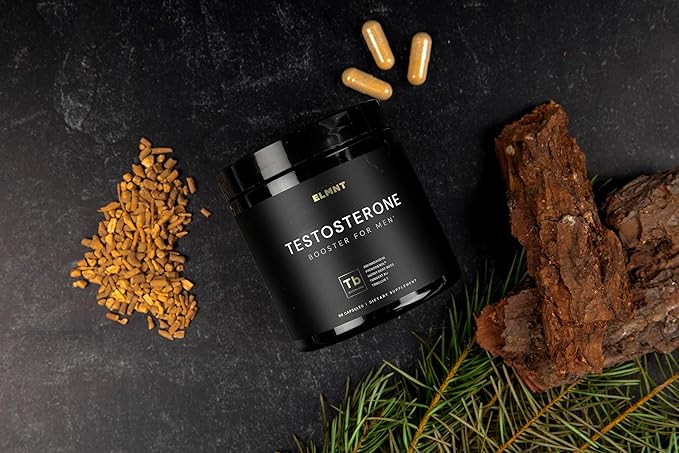 21,800mg Testosterone Booster for Men 8X Strength w. Ashwagandha, Tongkat Ali, Pycnogenol, Tribulus - Total T Testosterone Supplement for Men Male Enhancing Libido Test Booster + Muscle Builder Pills