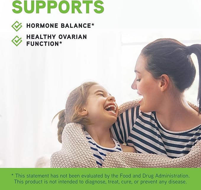 DaVinci Labs - Inositol + Vitex Plus - A Dietary Supplement to Support Hormone Balance and Healthy Ovarian Function - Vegetarian, Gluten Free, Soy Free - 120 Capsules