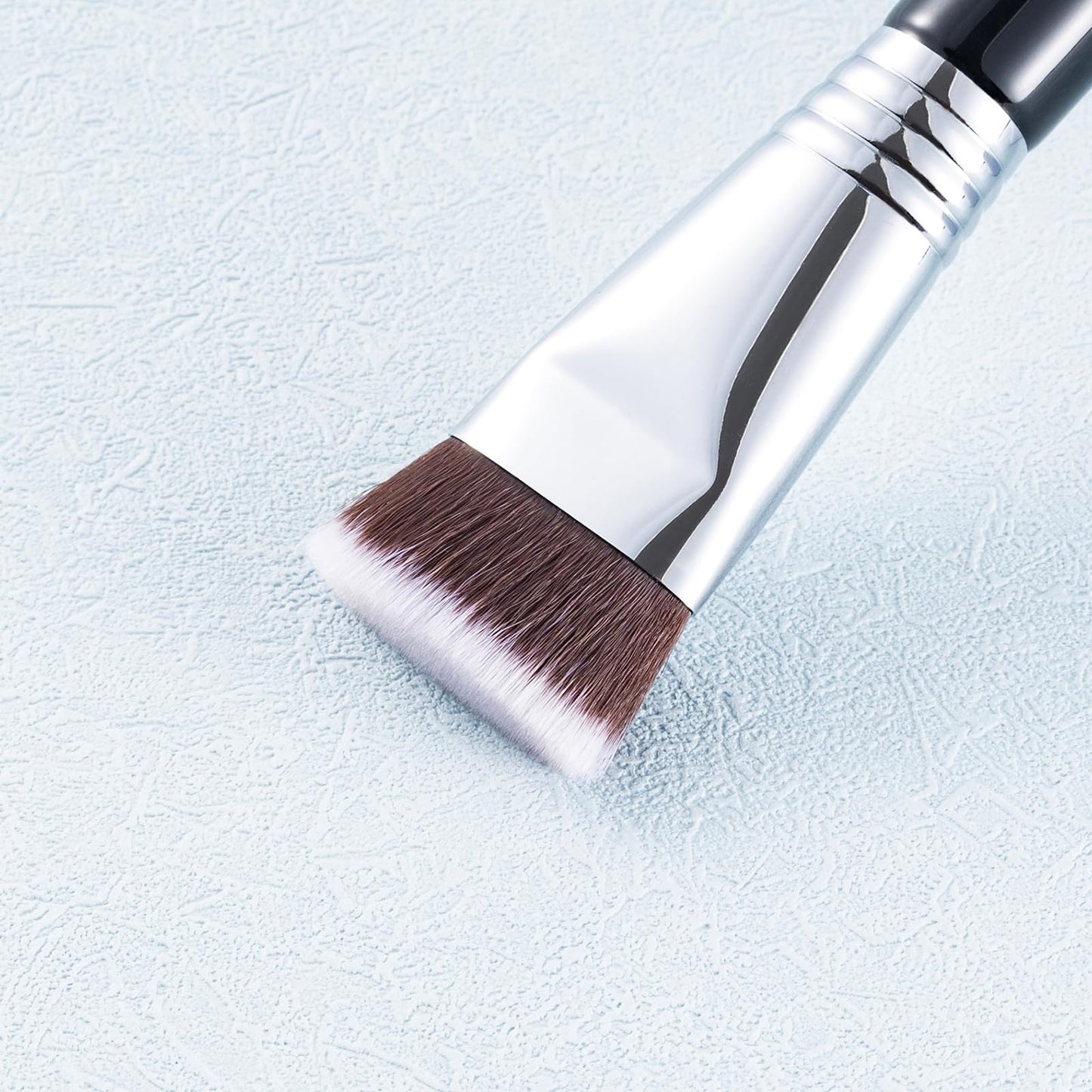 ENZO KEN Flat Top Foundation Brush for Liquid Makeup, Liquid Foundation Brush, Flat Makeup Brush for Liquid Foundation, Make up