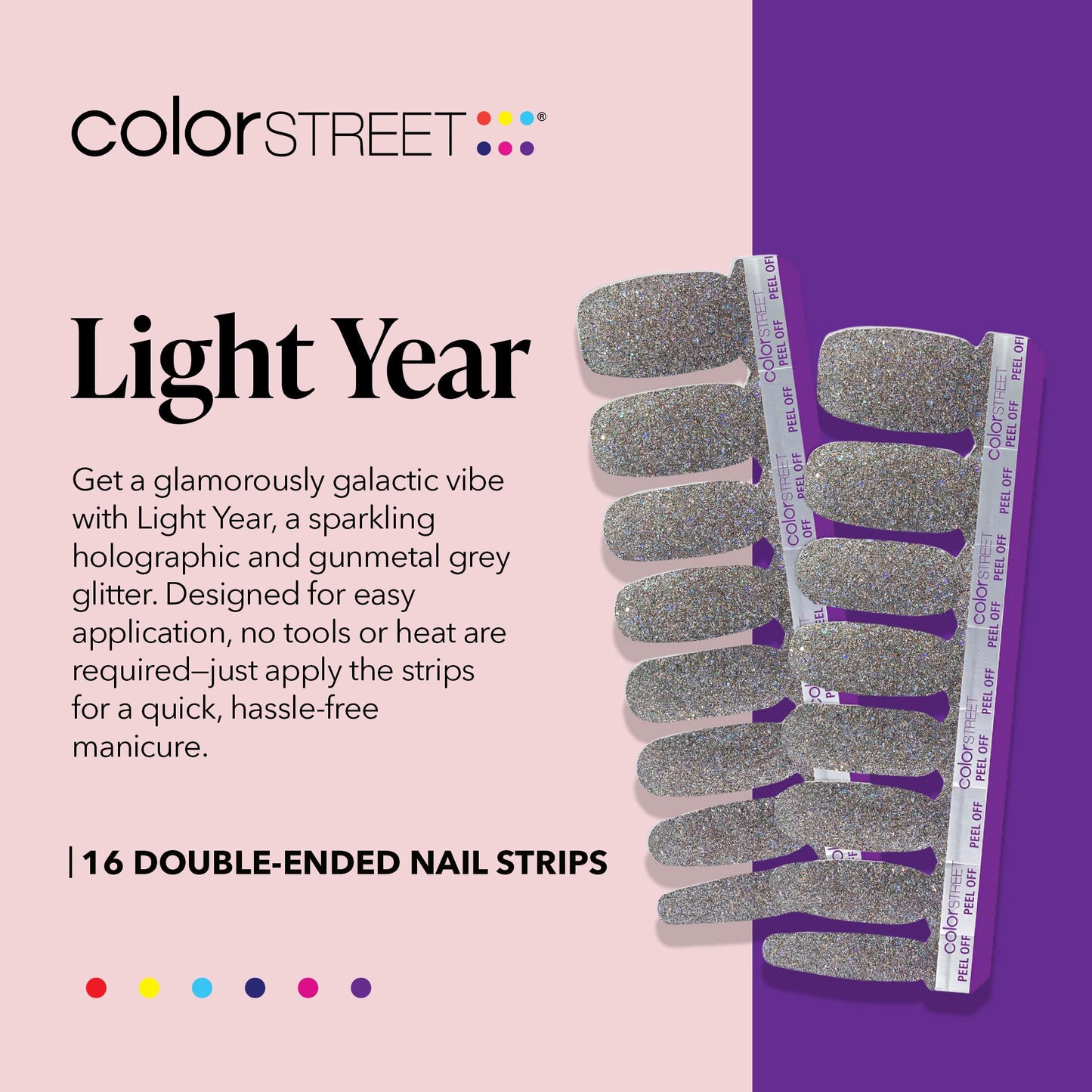 Color Street Light Year Nail Strips