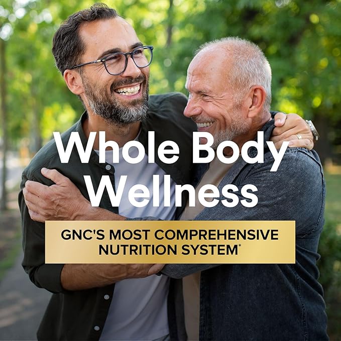 Mega Men Whole Body Ultra Premium Vitapak Program, GNC’s Best Nutrition Pack for Male Wellness, Convenient, 8 Products in 1 Packet, Memory, With Clinically Proven Ingredients, Joint Support, 30 svgs