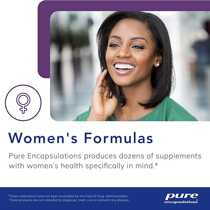 Pure Encapsulations PMS Essentials | Hypoallergenic Supplement Supports Menstrual Comfort, Fatigue, and Helps Lessen Cravings* | 120 Capsules