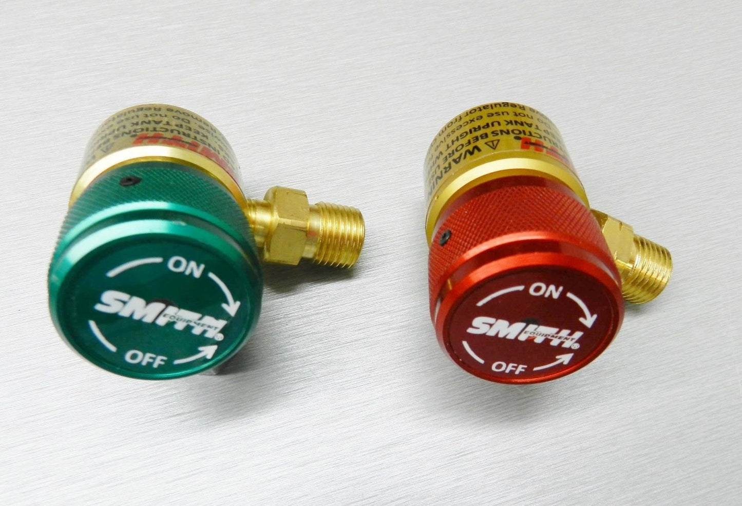 Smith Regulators Oxygen 249-499B and Smith 249-500 Gas for Disposable Cylinders