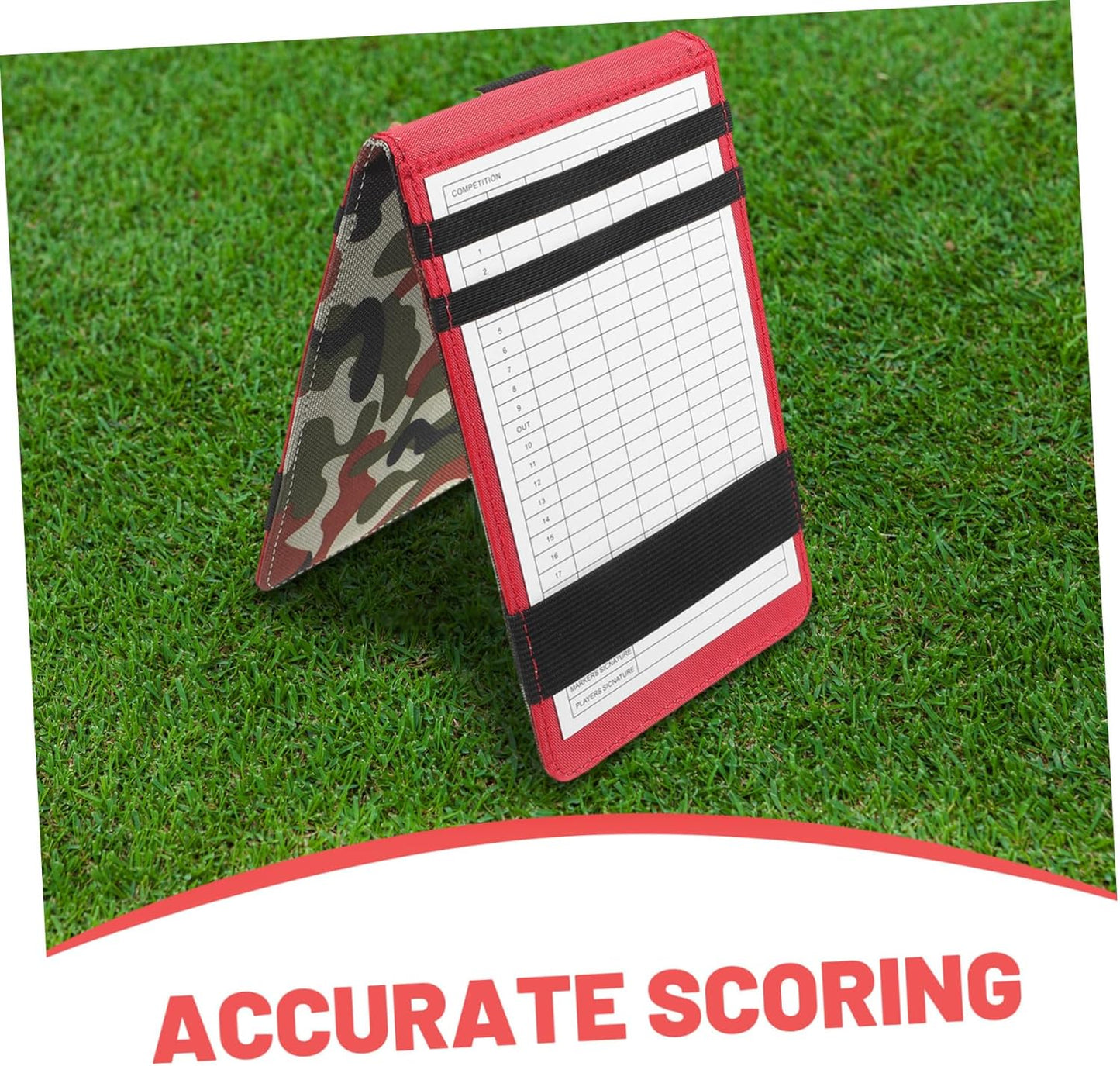 Golf Score Book Professional Scorecard Book Oxford Cloth Cover Golf Log