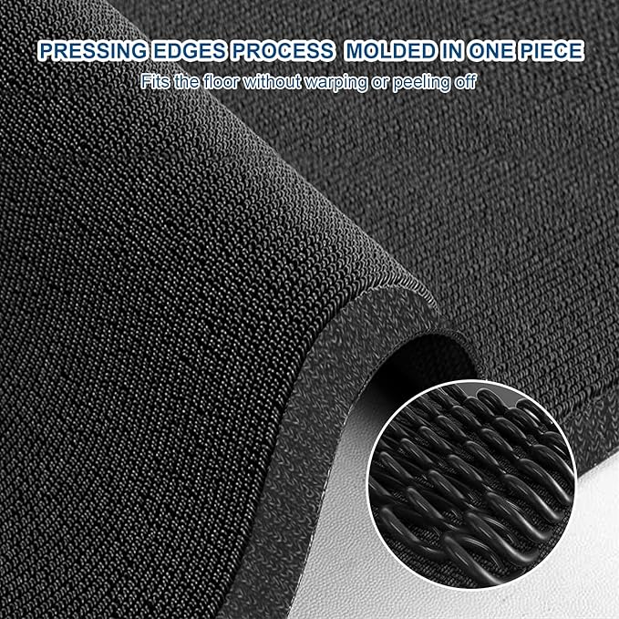 Custom Commercial Grade Area Rug with Any Logo Size Color Shape Floor Entryway Door Mat Welcome Carpet for Business Home Indoor/Outdoor Non Slip Washable Durable
