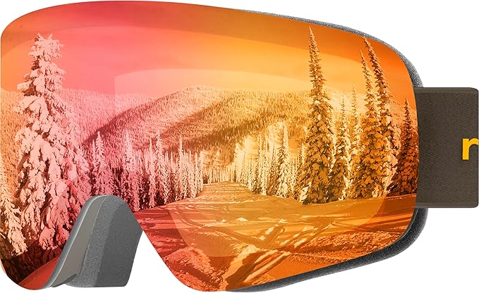 Retrospec Flume Ski Goggles for Men and Women UV Protection