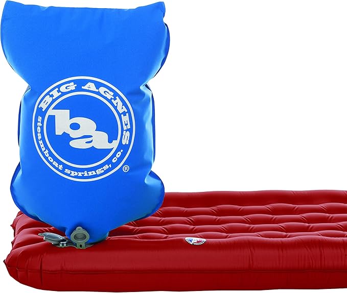 Big Agnes Rapide SL Insulated Sleeping Pad, Orange, Double Wide (40X72)