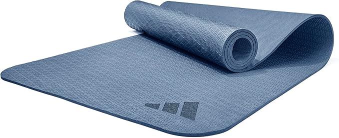 adidas Yoga Mat - Eco Friendly - Non Slip, Durable Textured Surface