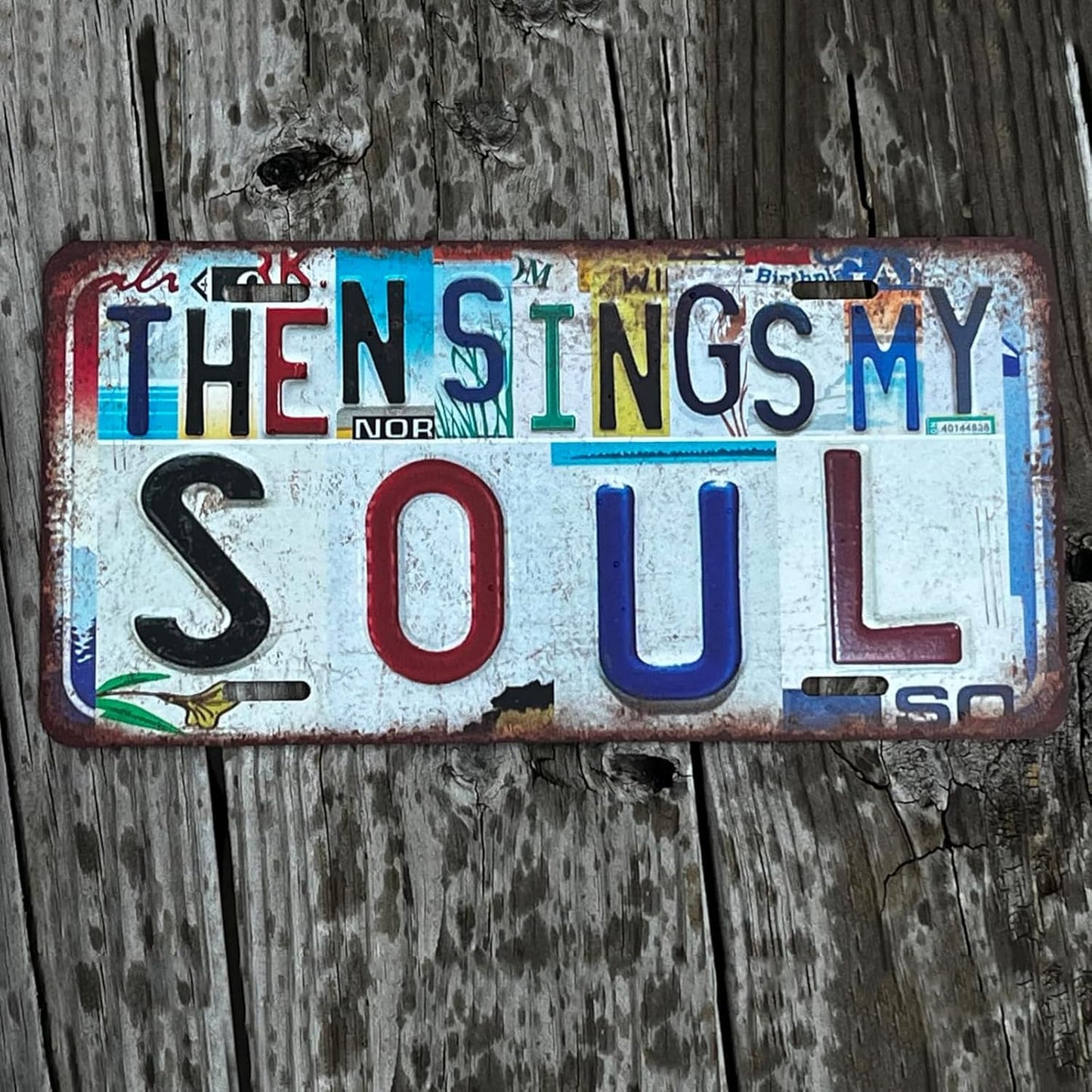 Vintage City Wall Decor Durham,Nc License Plate Metal Sign Tin Signs Poster
