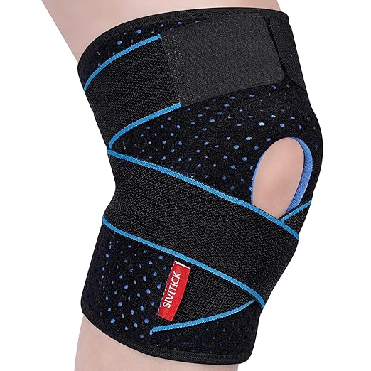 SIVITICK Knee Brace Support for Women & Men Plus Size with Side Stabilizers & Patella Gel Pad for Knee Pain Relief, Arthri...