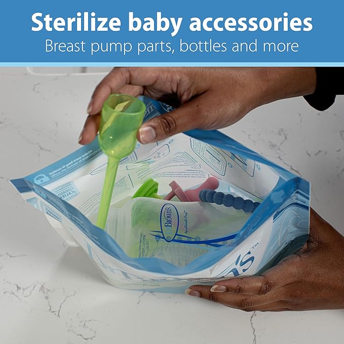 Dr. Brown's Natural Flow Anti-Colic Options+ Wide-Neck Glass Baby Bottle Starter Set with 100% Silicone Glass Bottle Sleeves, Baby Bottle Brush, Prevent Pacifier and Pacifier and Bottle Wipes
