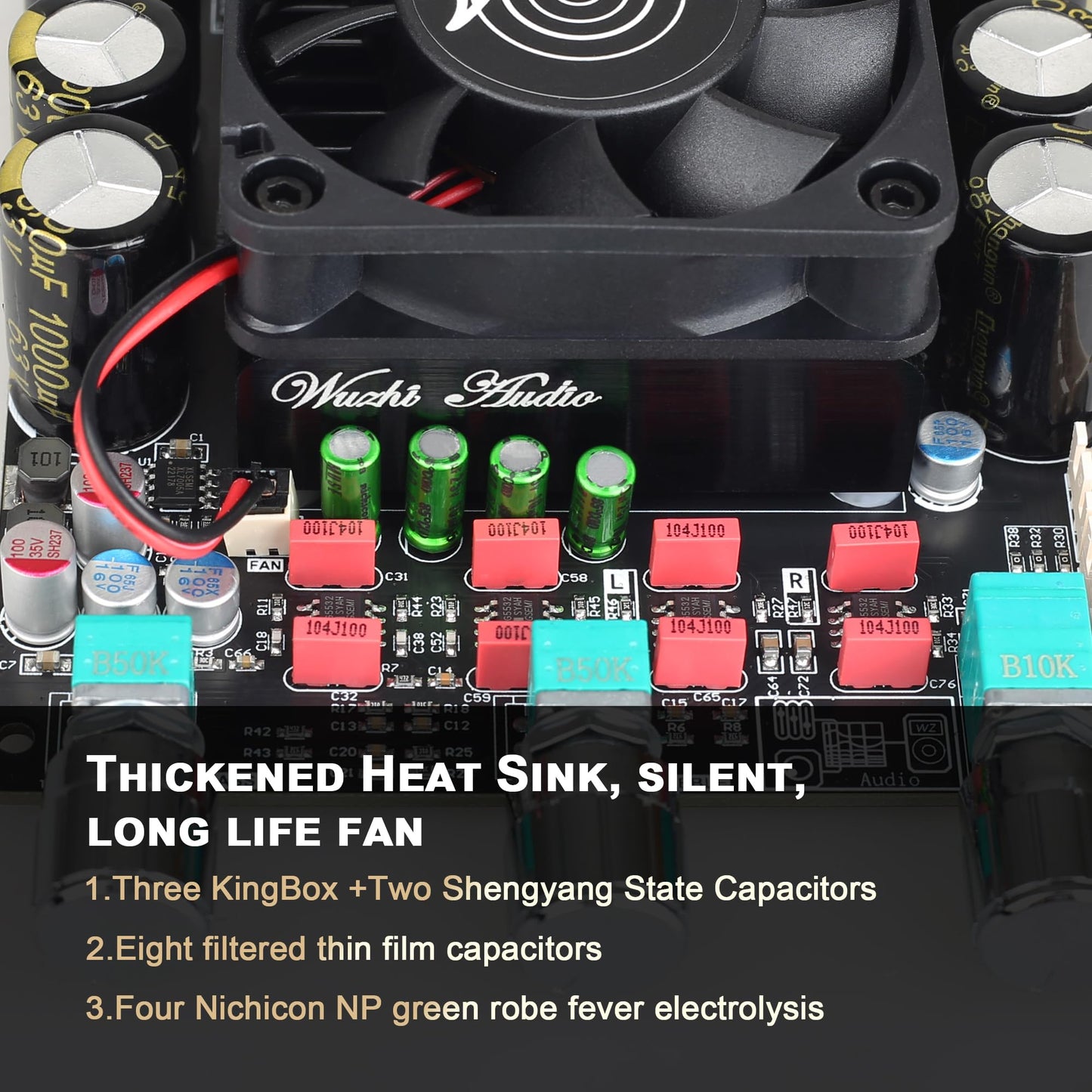 Zk-3002T 300W+300W Bluetooth Digital Amplifier Board Tpa3255 Chip 2.0 Channel With Bluetooth/3.5Mm Aux Input/Usb Input,With Treb