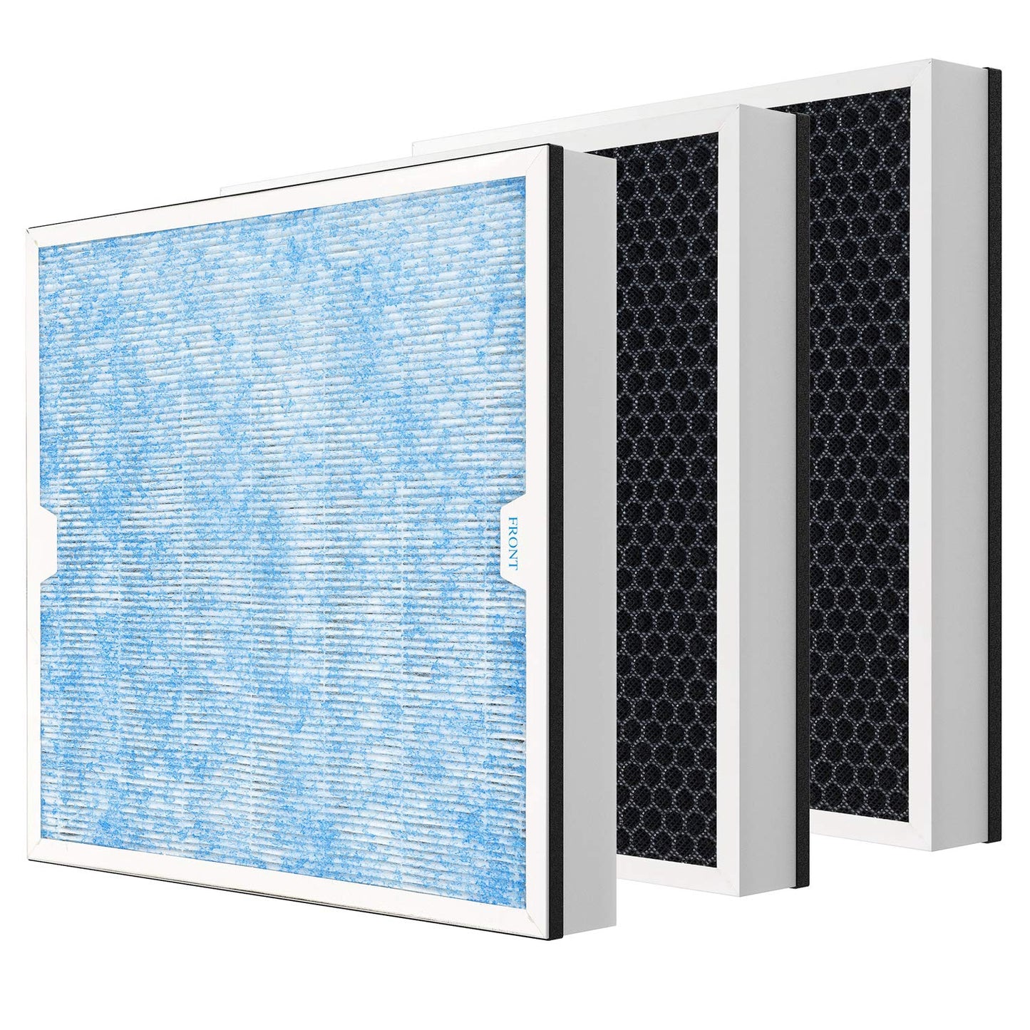Alorair Hepa/Activated Carbon Filter Replacement Set For Cleanshield Hepa 550 Air Scrubber (Pack Of 3) -Like New