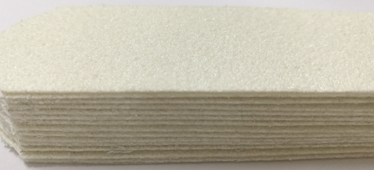 60 GRIT Stainless Steel Pedicure File Refill Pads, 60 Count (60 GRIT White)