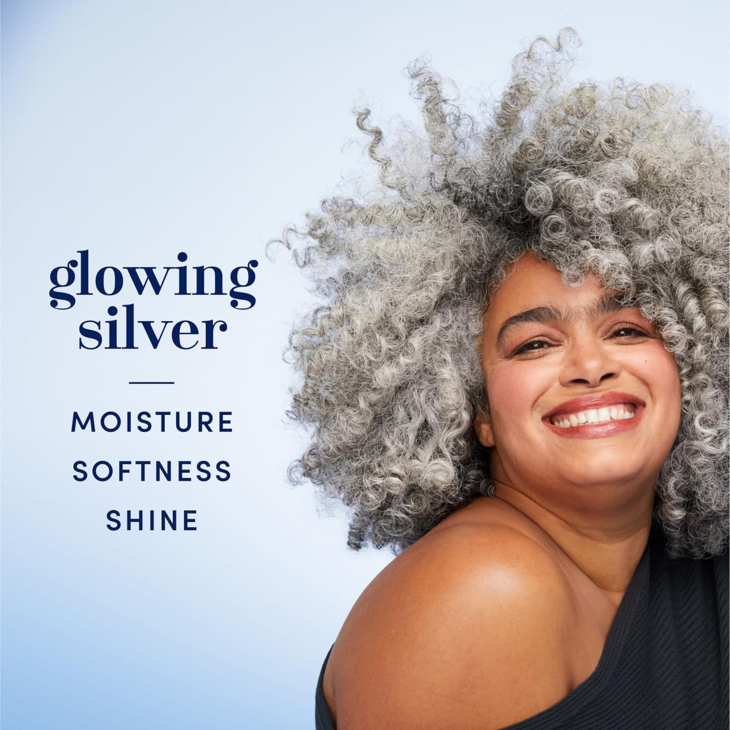Hair Biology Biotin-Infused Purple Shampoo and Conditioner Set for Grey Hair, Anti-Brassiness, Moisturizing, Color-Safe, Silver