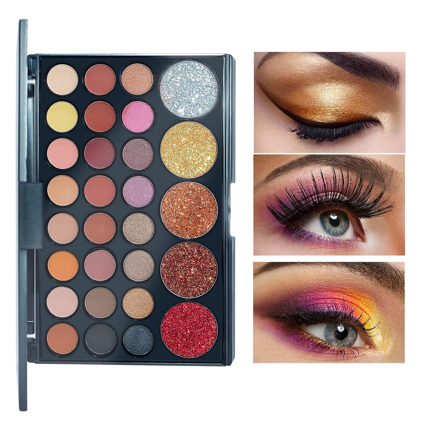 PHOEBE Makeup Set for Women Multi-Purpose Full Kit All-in-one Makeup Kit Include Eyeshadow Palette, Lip Gloss Set, Makeup Brush Set, Lipstick, Blush, Concealer, Mascara, Eyebrow Pencil …