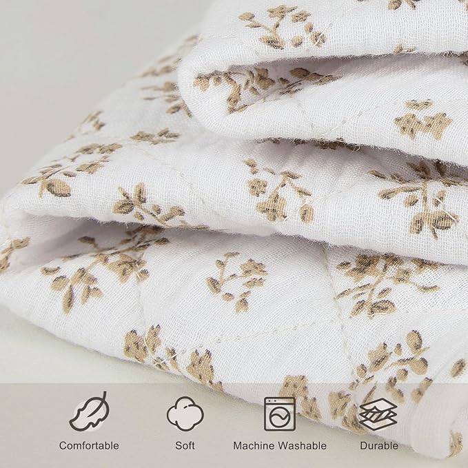 Unicorn Castle Waterproof Changing Pad Cover Muslin Changing Table Pad Cover 2 Pack Quilting for 32"x16" Baby Changing Pad Sheets Girls Boys,Brown Squid
