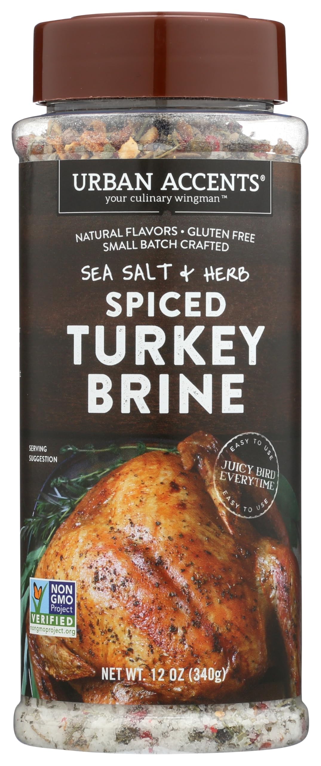 Spiced Turkey Brine Blend - Turkey Brining Spices - Urban Accents,12-Ounce