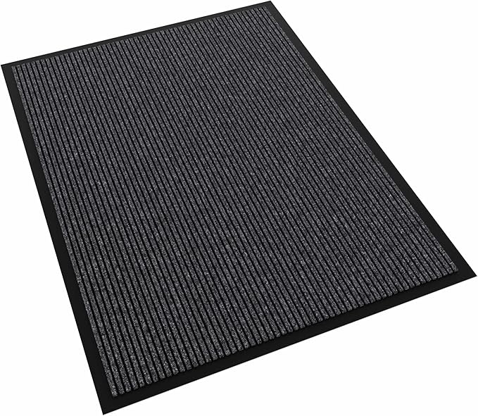 Futurwit Front Door Mat, 48" x 36" Heavy Duty Indoor Outdoor Doormat, Non-Slip, Rubber Backing Low Profile, Welcome Commer...