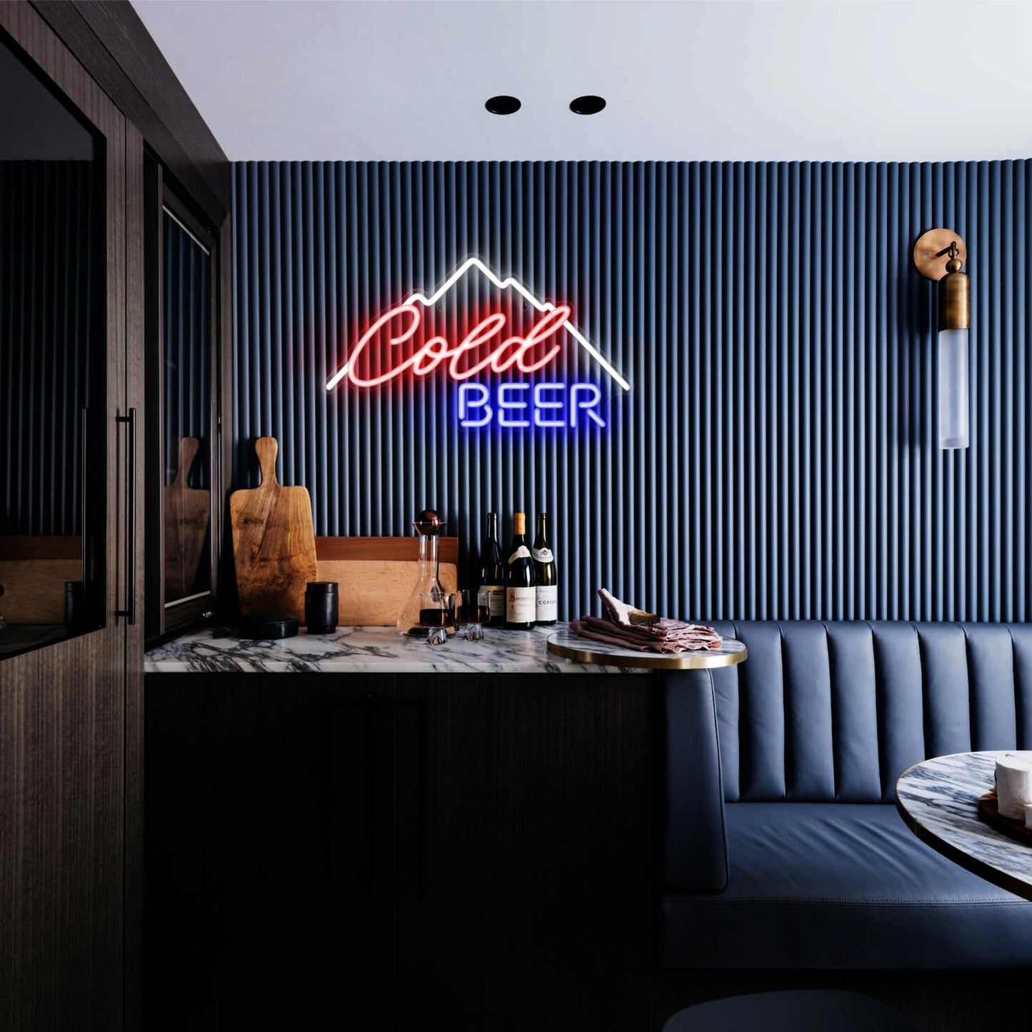 Kavaas Cold malt-inspired Neon Sign 16.5 X 9.4  Neon malt-inspired Signs For Man Cave  Home Bar  Pub  Wall Decor - Best Gifts For malt-inspired Lovers  Birthday  Christmas