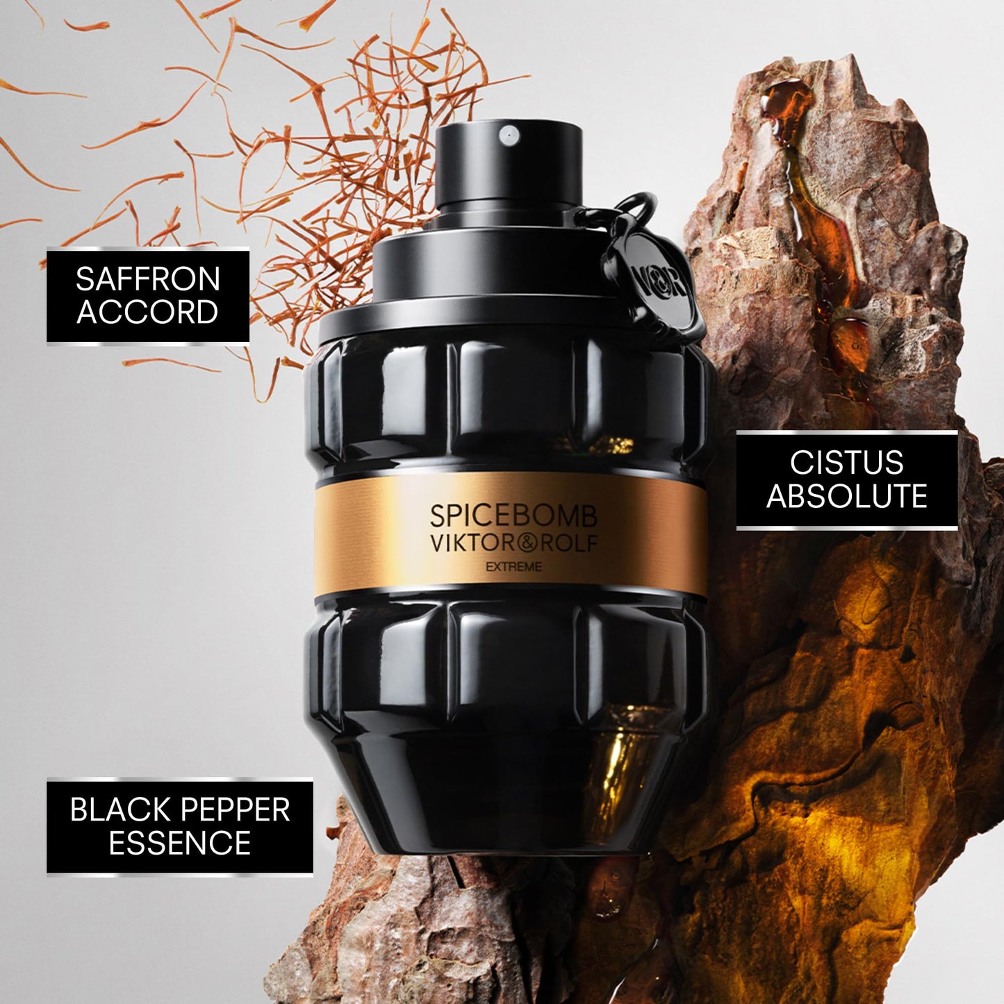 Viktor&Rolf - Spicebomb Extreme Eau de Parfum - Woody & Spicy - Cologne for Men - With Notes of Amber & Vanilla - 1.7 Fl Oz