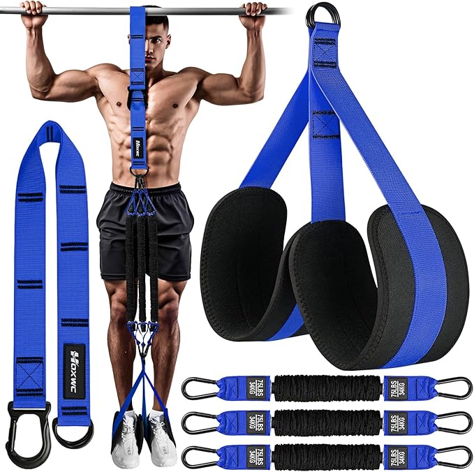 HOXWC Pull Up Assistance Bands, Adjustable Heavy Duty Resistance Band for Pull Up, 3 Pull Up Bands, Comfortable Fabric Fee...
