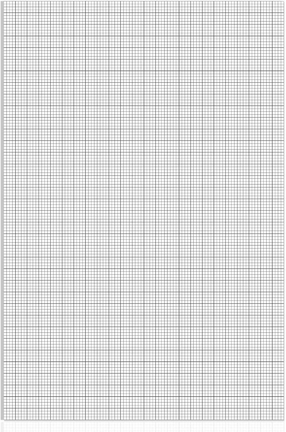 30 Pack 24" x 36" Large Graph Paper Bulk Graph Paper Pad Large Grid Paper Sheet Graph Paper Grid Paper Graph Paper for Drafting Engineering Blueprint Drawing Architect Designer Mathematician