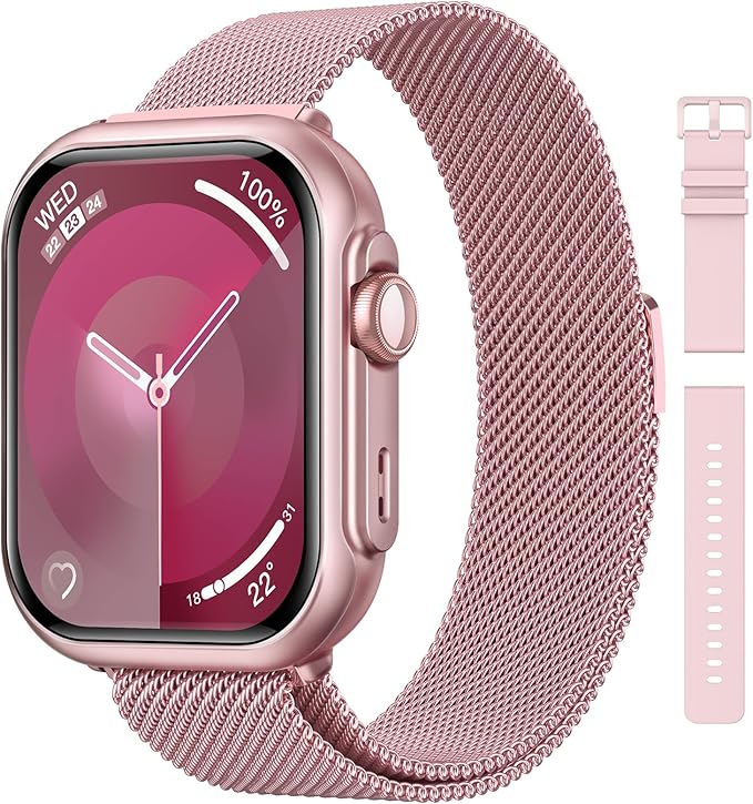 Health Fitness Trackers for Women Men: 100 Day Battery Life Activity Tracker with Answer/Make Call Blood Pressure SpO2 Sle...