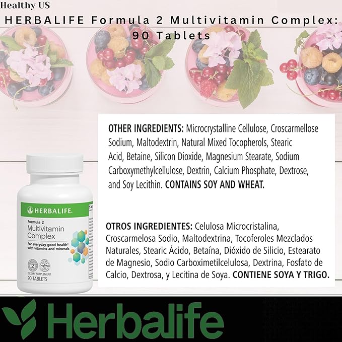 Herbalife Formula 2 Multivitamin Complex Kosher