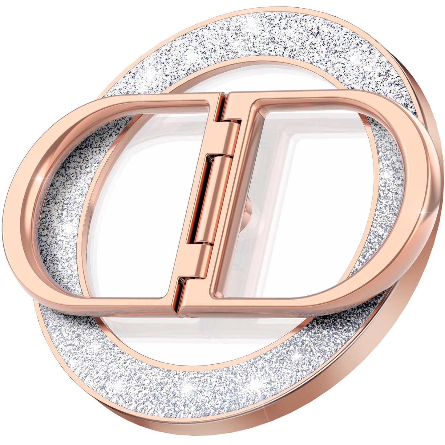 Dremmiwin Magnetic Phone Grip | Phone Ring Holder | Stylish Twinkle Transparent With Phone Ring Holder For Iphone, Mag Safe Phon