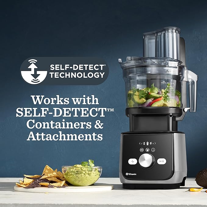 Vitamix Ascent X5 Blender with 10 Blending Programs, Self-Cleaning Program, Professional-Grade Blender for Smoothies, Soups and More, Stainless-Steel Blades, 48 Oz Container, Shadow Black