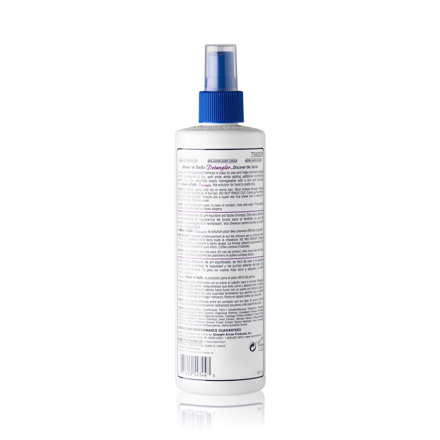 Mane 'n Tail Detangler 12 oz - pH Balanced Formula to Eliminate Tangles, Knots & Split Ends, Adds Shine and Improves Manageabili