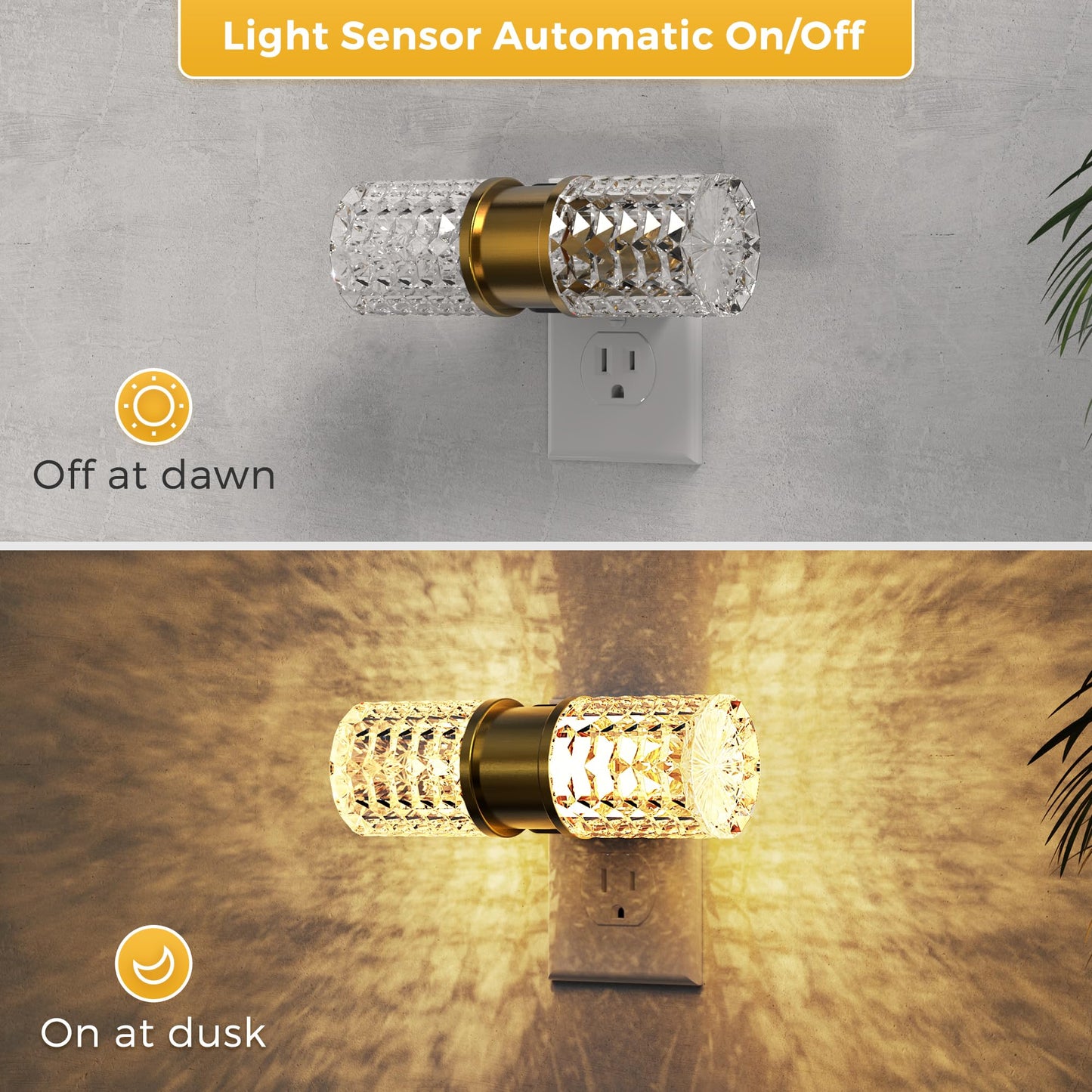 L Lohas Led Night Light Dimmable Night Lights Plug Into Wall 2 Pack 0-100Lm Adjustable Brightness Led Night Light Automatic Night Lights Plug In With Auto Light Sensor  For Bedroom Hallway Home Decor