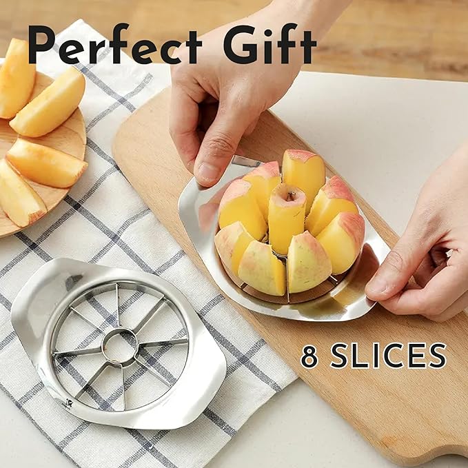 Pineapple Cutter and Corer Tool – Stainless Steel Pineapple Slicer with Easy Grip Handle – 2-in-1 Fruit Peeler, Corer & Slicer for Perfect Pineapple Rings – Kitchen Gadget for Home & Chefs