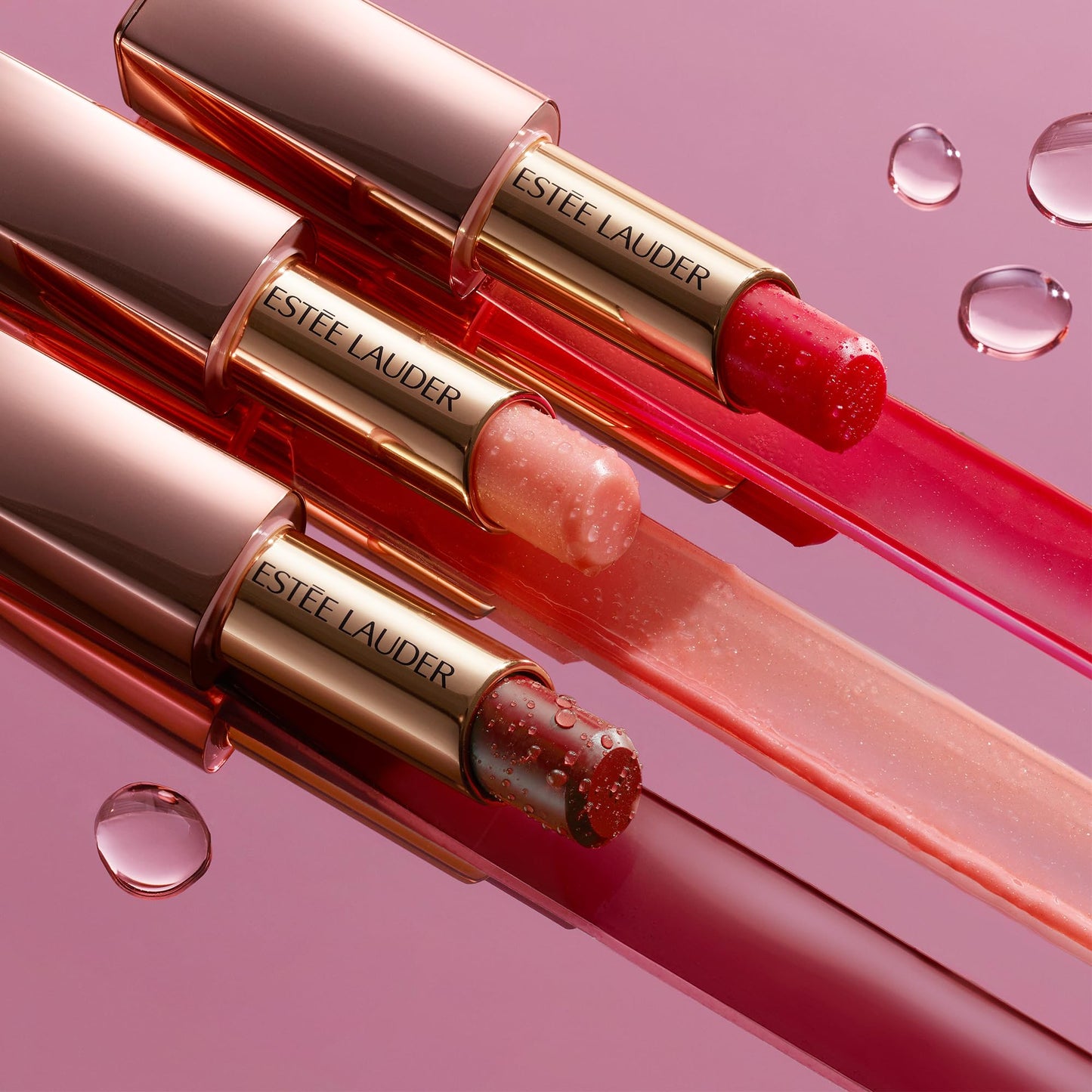 Est  e Lauder Pure Color Revitalizing Crystal Lip Balm | Plumping & Hydrating | Sheer Tint, 007 Divine Crystal