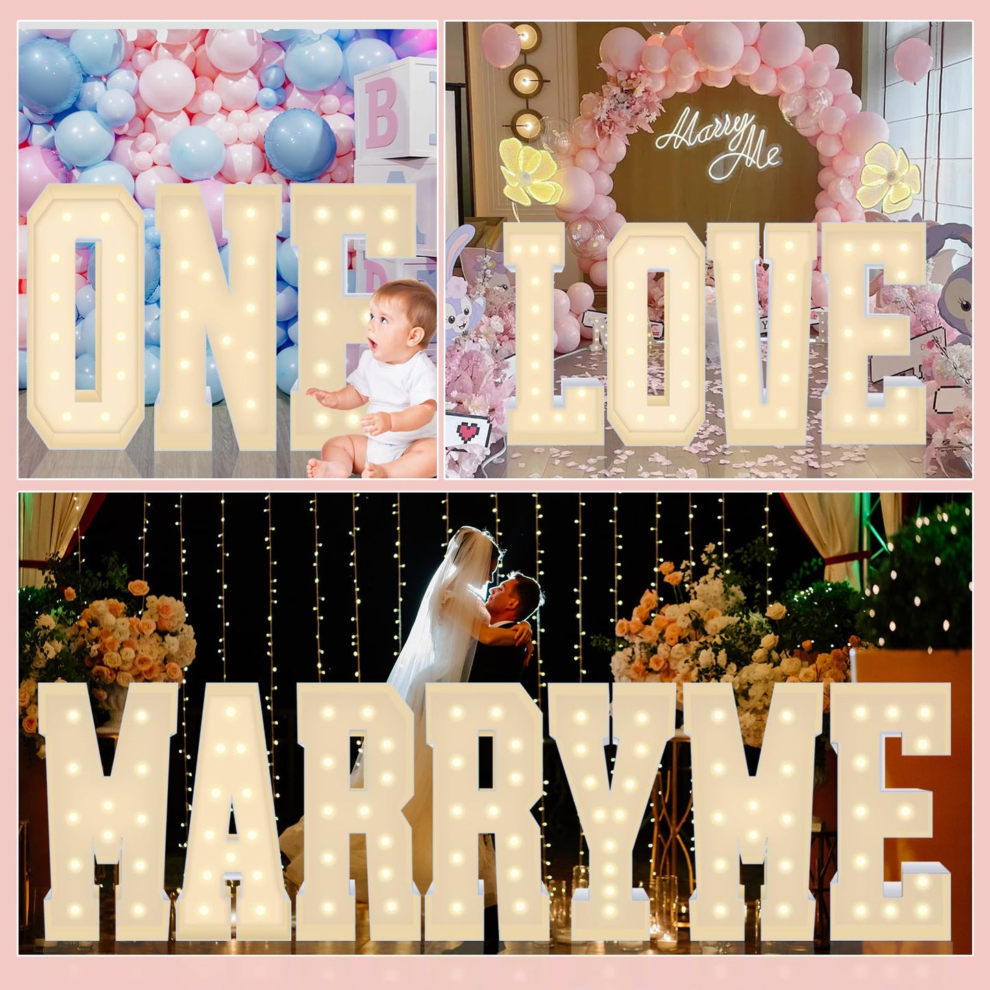 4FT Marquee Plastic Letters V - Light up Letters V Are Made from Corrugated Plastic Board - Quick Assembly Without Tools, Disassembled Components Can Be Used for Garage Sale Signs, Yard Sale Signs