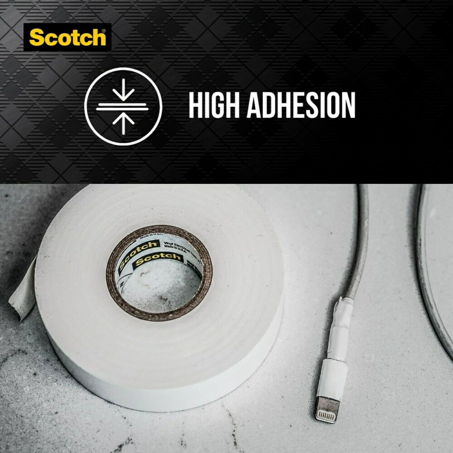 ELEC TAPE 3/4 inchX66' WHT (A)