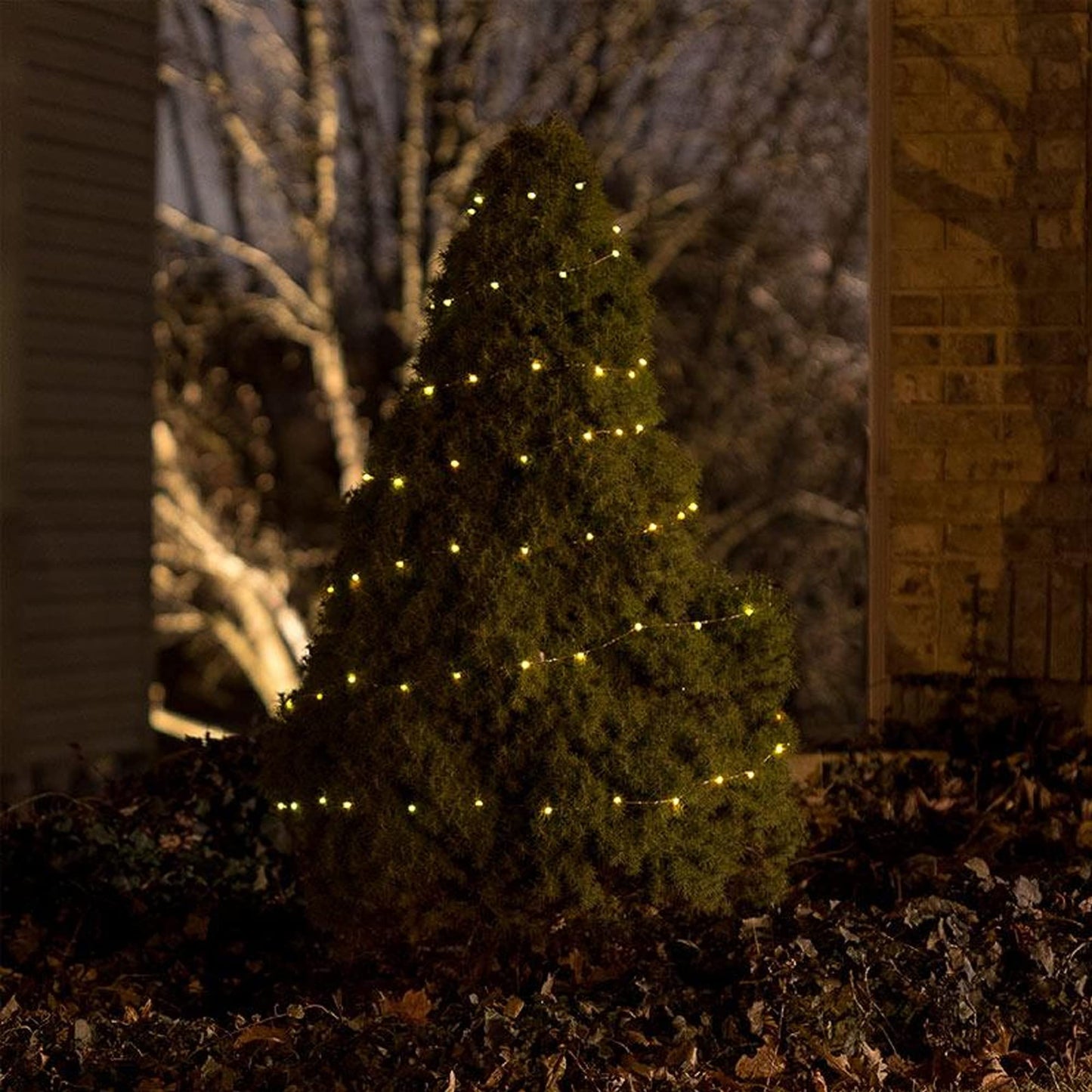 Dazzle Bright 20 Ft Battery Operated Fairy Lights, 60 Led Warm White Waterproof String Lights For Indoor Outdoor Decor