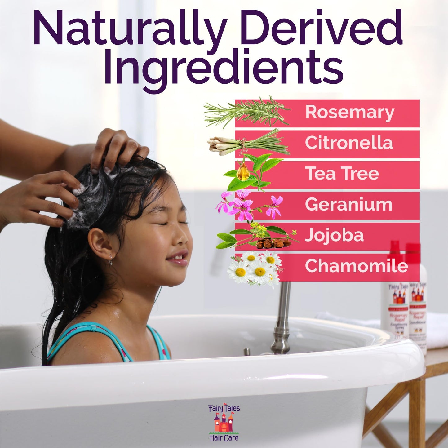 Fairy Tales Rosemary Repel Daily Kids Conditioner- Kids Like the Smell, Lice Do Not, 32 fl oz. (Pack of 1)