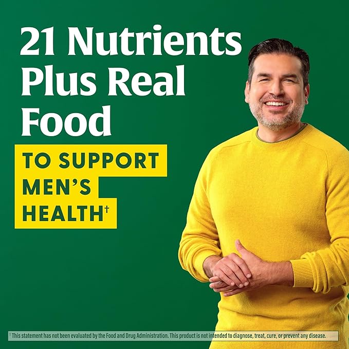 MegaFood One Daily Mens Multivitamins - Multivitamin for Men - Vitamin C, Vitamin D3 & Vitamin B12 - Muscle, Energy Metabolism & Immune Support - Vegetarian, Gluten Free - 90 Tablets, 90 Servings