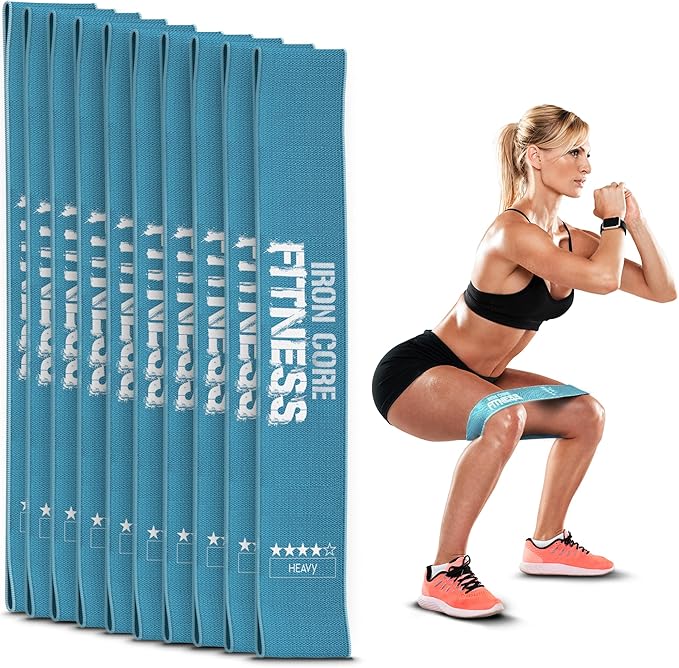 Fabric Mini Resistance Bands Sets for Trainers, Bootcamp, Gym for Men and Women in Fun Colors - Ebook, Videos and Workout ...