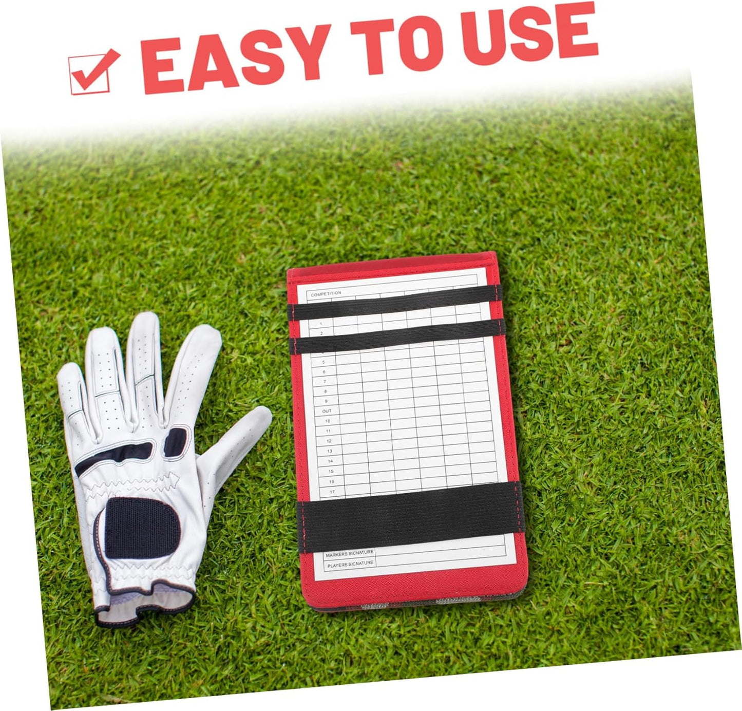 Golf Score Book Professional Scorecard Book Oxford Cloth Cover Golf Log