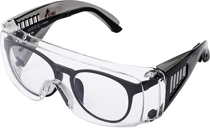 UNCO- Safety Goggles Over Glasses, Protective Goggles, Anti Fog, Work, Safety Glasses Over