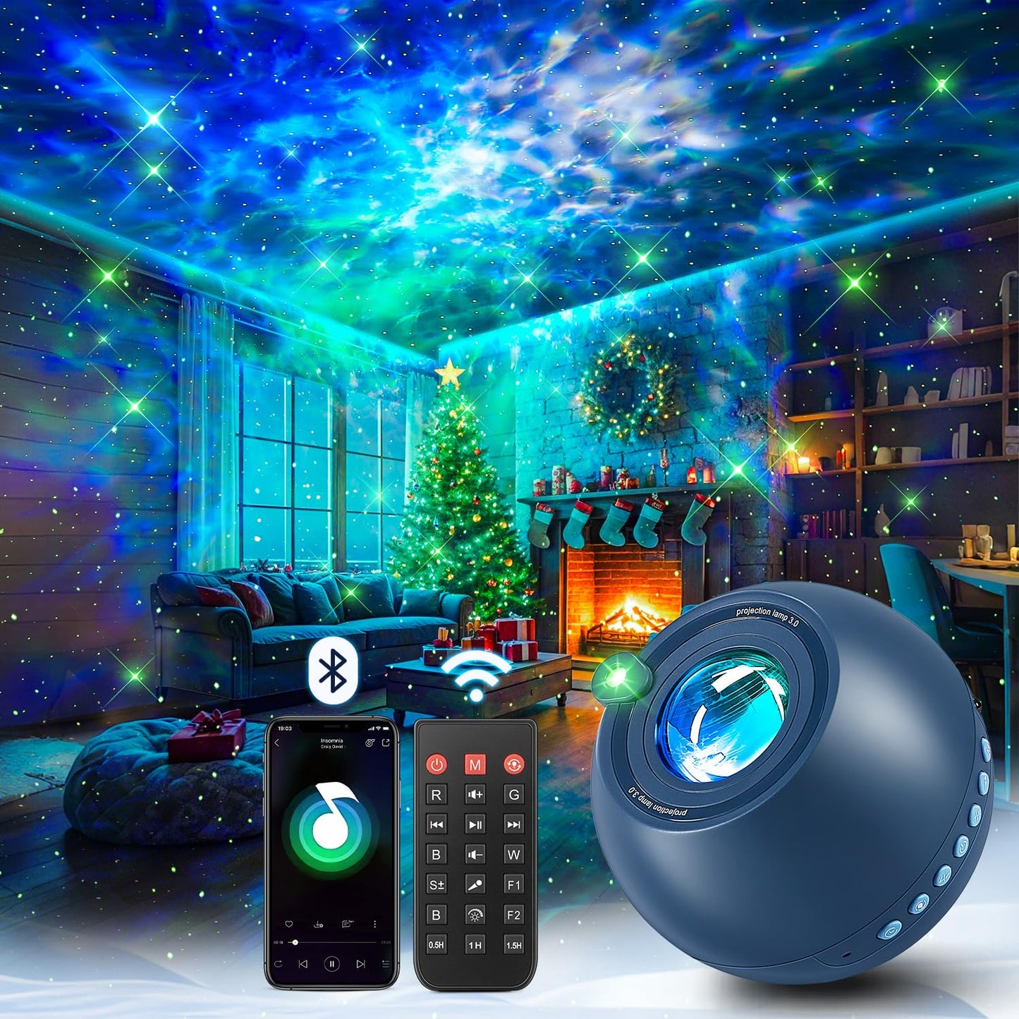Bedroom Decor Boy Gift Lava Lamp Room Decor 15 White Noise Sound Machine For Kids Night Light Bluetooth Projector Nebula Projector Sunset Lamp Led Cloud Lights For Bedroom