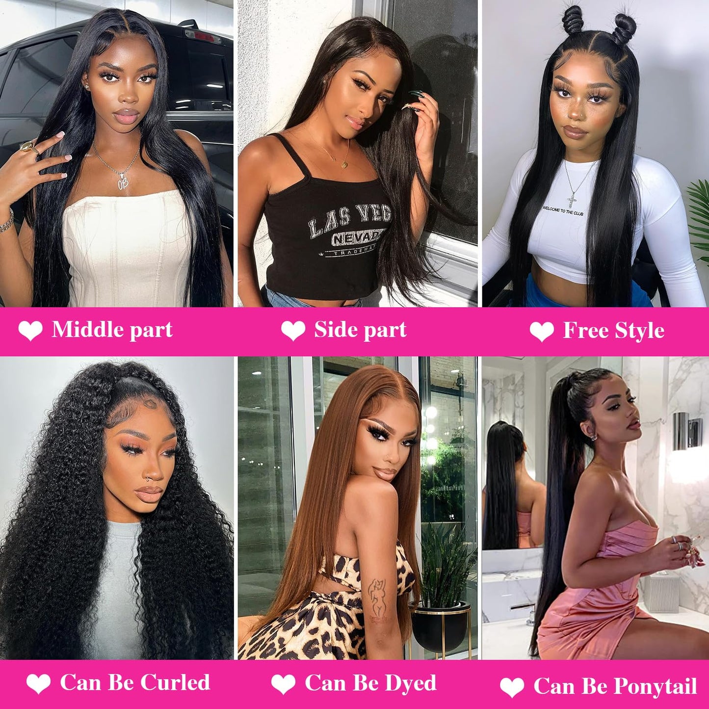 Mihugass Real 13x6 Lace Front Human Hair Wigs For Women 250% Density #1 Jet Black Color Lace Frontal Wigs 280g HD Transparent La