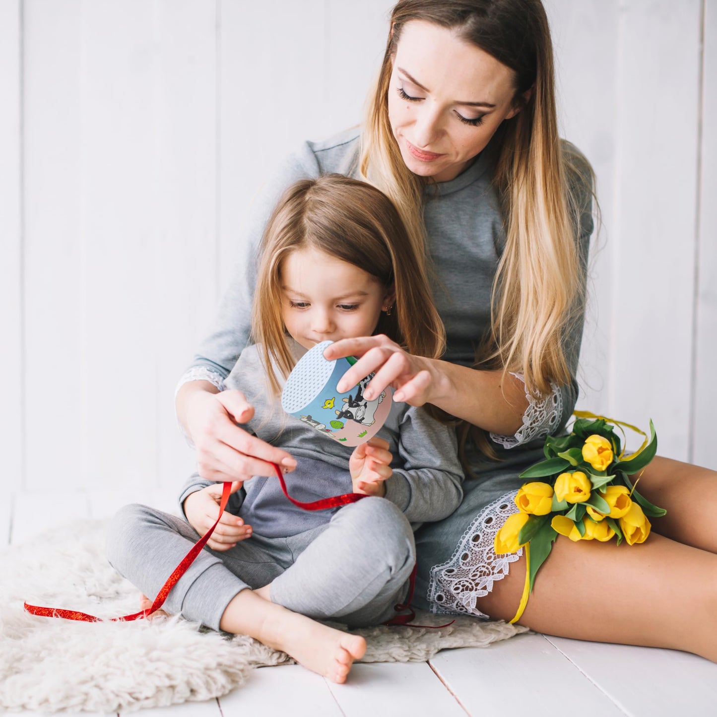 Moo Can Noise Maker | Cow Sound Toy | Moo Cows Sound Maker | Cow Noise Makers Can | Farm Animal Noise Maker | Mooing Cows Toy | Multicolor | 2.5H X 2.5W Inches