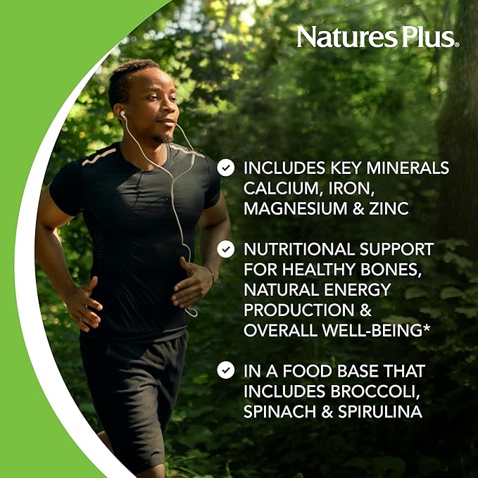 NaturesPlus Ultra-Mins - 180 Tablets, Pack of 2 - Multi Mineral Complex - Vegan, Gluten Free - 180 Total Servings