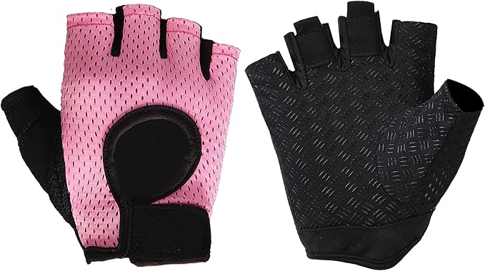 SUJAYU Gym Gloves Workout Gloves Women Men, Anti-Slip Breathable Gym Essentials Women for Weightlifting Cycling Training, ...